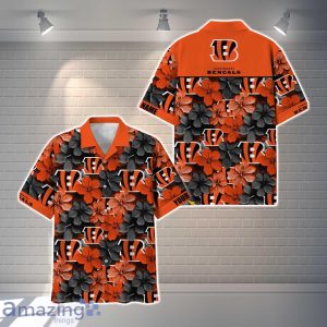 Cincinnati Bengals NFL Flower Hawaiian Shirt Custom Name Gift Ideas For Men Women Product Photo 1