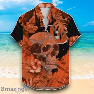 Cincinnati Bengals NFL Hawaiian Shirt Floral And Skull Unique Design For Fans Product Photo 1