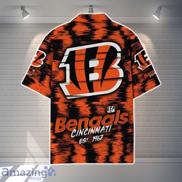 Cincinnati Bengals NFL Hawaiian Shirt Vintage Custom Name For Fans Product Photo 3