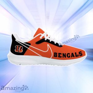 Cincinnati Bengals NFL Trending Air Mesh Running Shoes Custom Name For Fans Product Photo 3