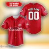 Cincinnati Reds MLB Custom Number &  Name Baseball Jersey For Fans