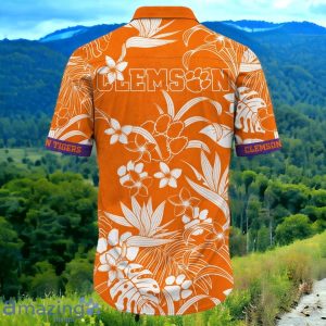 Clemson Tigers Hawaiian Shirt Impressive Gift Tropical Flower Product Photo 3