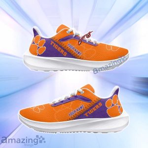 Clemson Tigers NCAA Trending Air Mesh Running Shoes Custom Name For Fans Product Photo 2