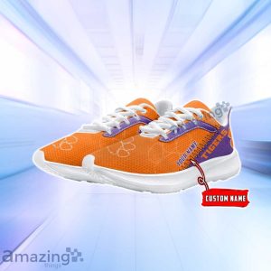 Clemson Tigers NCAA Trending Air Mesh Running Shoes Custom Name For Fans Product Photo 1