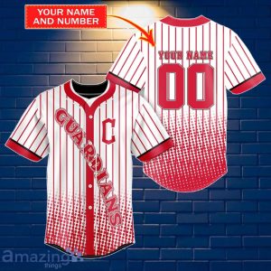 Clevel& Guardians MLB Baseball Jersey Exclusive Editon Custom Number & Name Product Photo 1
