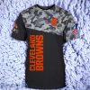 Cleveland Browns Military 3D T Shirt Special Gift For Men And Women
