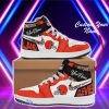 Cleveland Browns NFL Air Jordan High Top Fashionable Sneakers For Sport Fans Custom Name