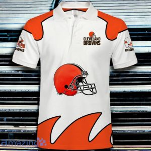 Cleveland Browns Polo Shirts Impressive Gift White Product Photo 2