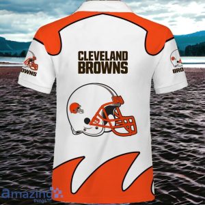 Cleveland Browns Polo Shirts Impressive Gift White Product Photo 3