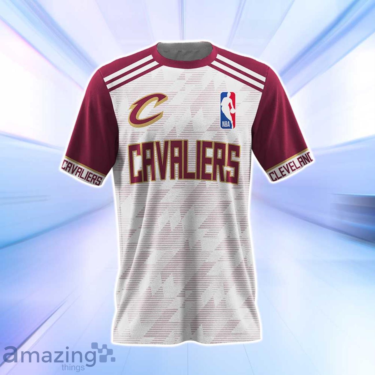 Cleveland Cavaliers NBA Living That Basketball Mom Life 3D Shirt image Cleveland Cavaliers NBA Living That Basketball Mom Life 3D Shirt Product Photo 2