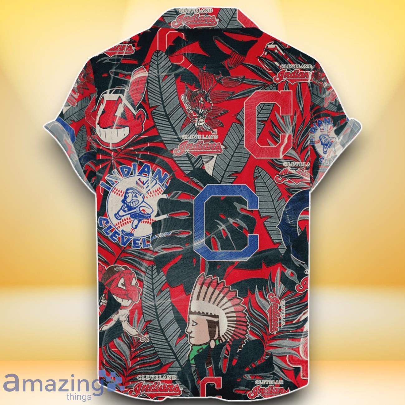 Cleveland Guardians MLB Hawaiian Shirt Retro Style Special Edition For Fans image Cleveland Guardians MLB Hawaiian Shirt Retro Style Special Edition For Fans Product Photo 2