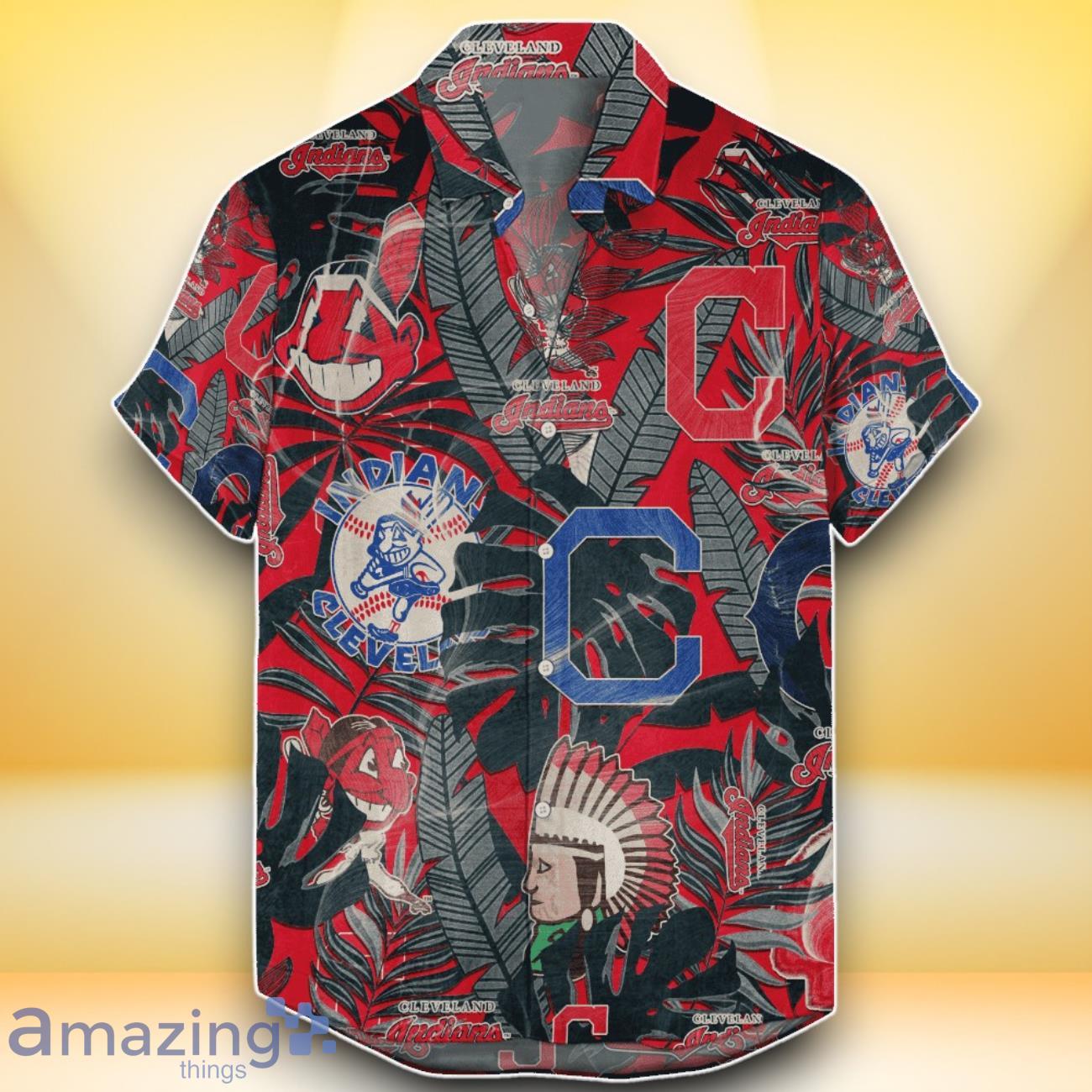Cleveland Guardians MLB Hawaiian Shirt Retro Style Special Edition For Fans image Cleveland Guardians MLB Hawaiian Shirt Retro Style Special Edition For Fans Product Photo 1