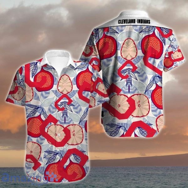 Cleveland Indians Hawaiian Shirt Flower Summer Style Gift For Men And Women Product Photo 1