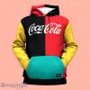 Coca-Cola By Freshhoods Color Block 3D Hoodie Impressive Gift