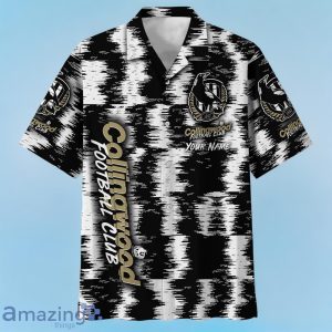 Collingwood Magpies AFL Hawaiian Shirt Special Design Custom Name Product Photo 2