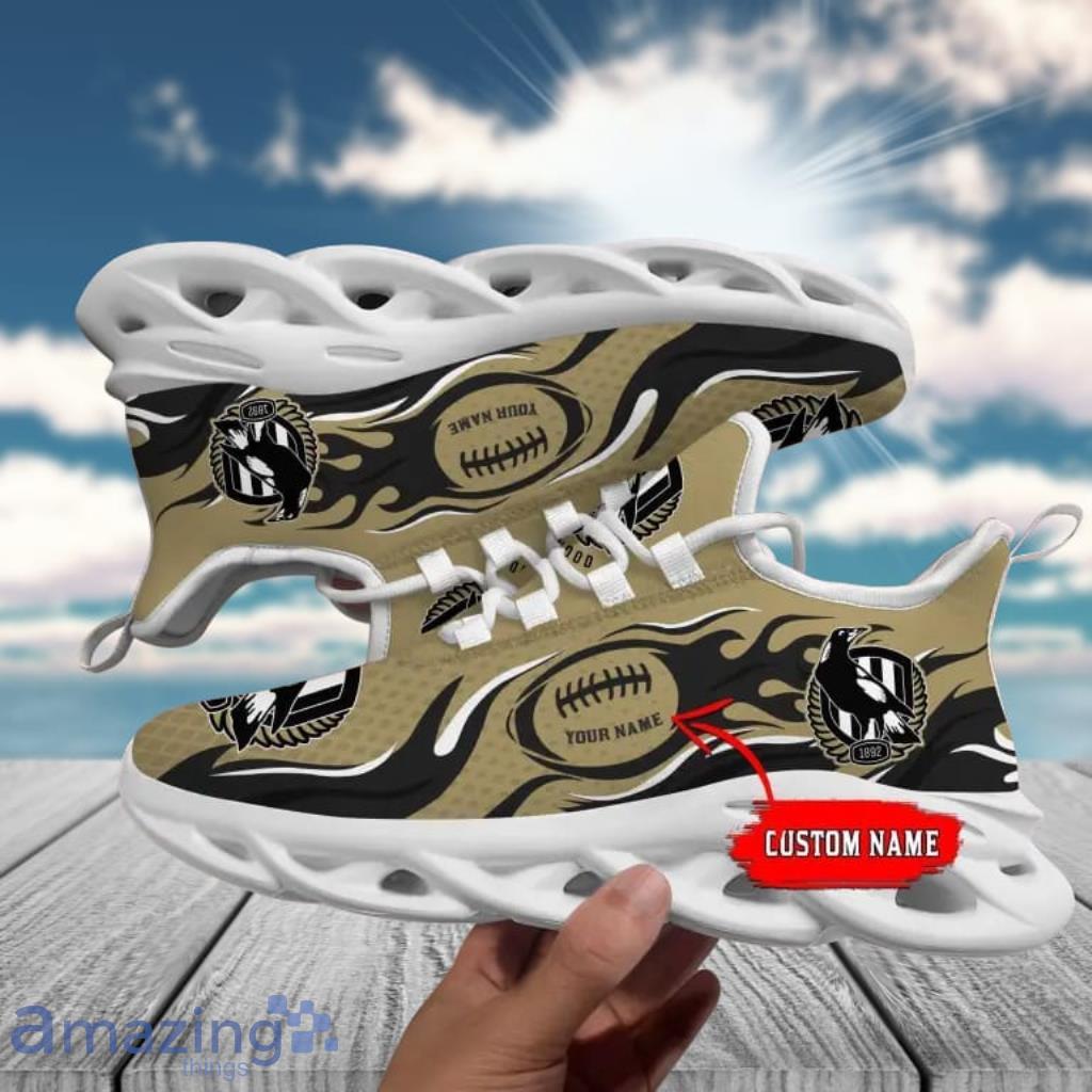 Collingwood Magpies Clunky Max Soul Shoes Sneaker For Men And Women Custom Name image Collingwood Magpies Clunky Max Soul Shoes Sneaker For Men And Women Custom Name Product Photo 1