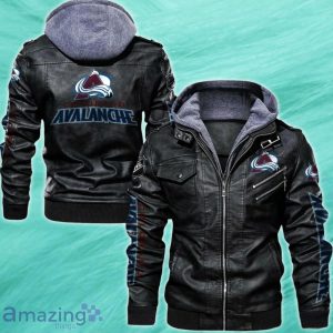 Colorado Avalanche 2D Leather Jacket Style Gift Product Photo 2