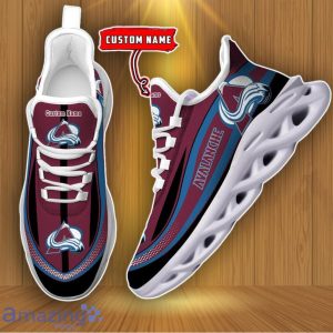 Colorado Avalanche NHL Personalized Max Soul Shoes Cherish Every Step image Colorado Avalanche NHL Personalized Max Soul Shoes Cherish Every Step Product Photo 2