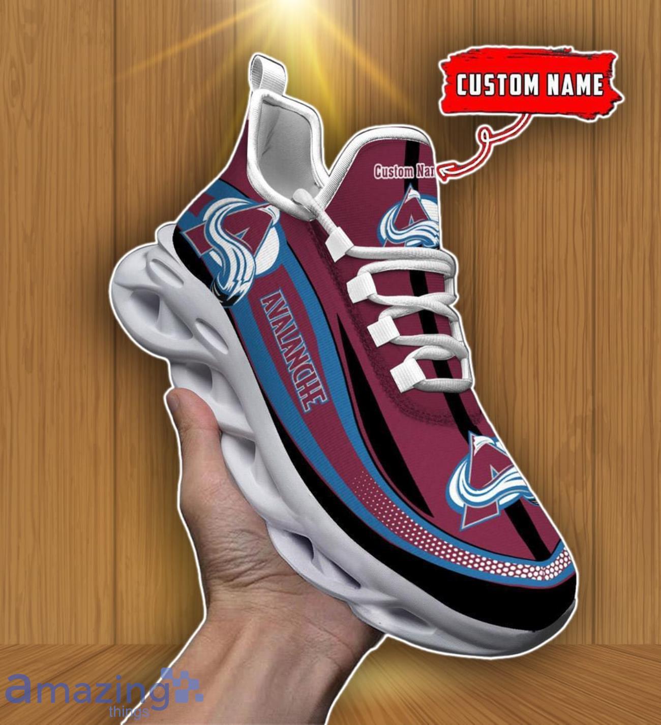 Colorado Avalanche NHL Personalized Max Soul Shoes Cherish Every Step image Colorado Avalanche NHL Personalized Max Soul Shoes Cherish Every Step Product Photo 3