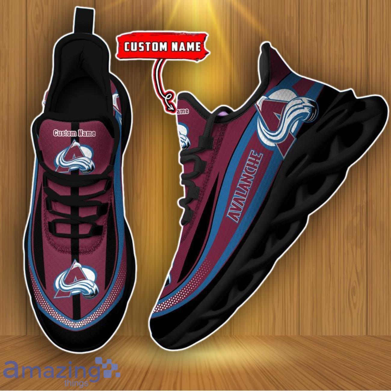 Colorado Avalanche NHL Personalized Max Soul Shoes Cherish Every Step image Colorado Avalanche NHL Personalized Max Soul Shoes Cherish Every Step Product Photo 4