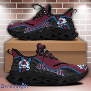 Colorado Avalanche NHL Sneakers Max Soul Shoes For Fans image Colorado Avalanche NHL Sneakers Max Soul Shoes For Fans Product Photo 2