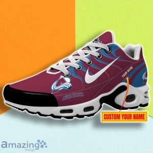 Colorado Avalanche NHL TN Sport Shoes Custom Name Enthusiastic Support From Fans Product Photo 1