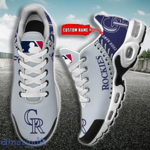Colorado Rockies MLB Custom Name TN Sport Shoes Exclusive Design For Fan Club Product Photo 3