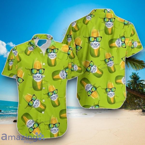 Corn Busch Light Green Print Hawaiian Shirt Impressive Gift For Men And Women Product Photo 1