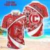 Cornell Big Red Custom Name Floral Hawaiian Shirt Summer Beach Shirt For Fans