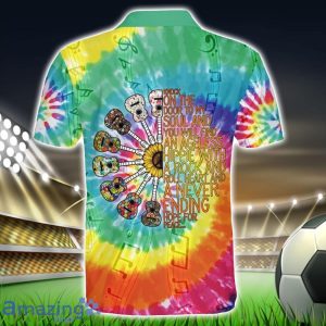 Cosmic Hippie Dream Polo Shirt Hippie Designs Polo Shirt Gift For Golf Lover Product Photo 2