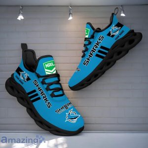 Cronulla-Sutherland Sharks NRL Max Soul Shoes Custom Name Gift For Fans Product Photo 3
