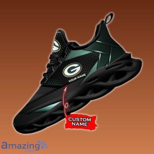 Custom Name Green Bay Packers Max Soul Shoes Impressive Gift Product Photo 2