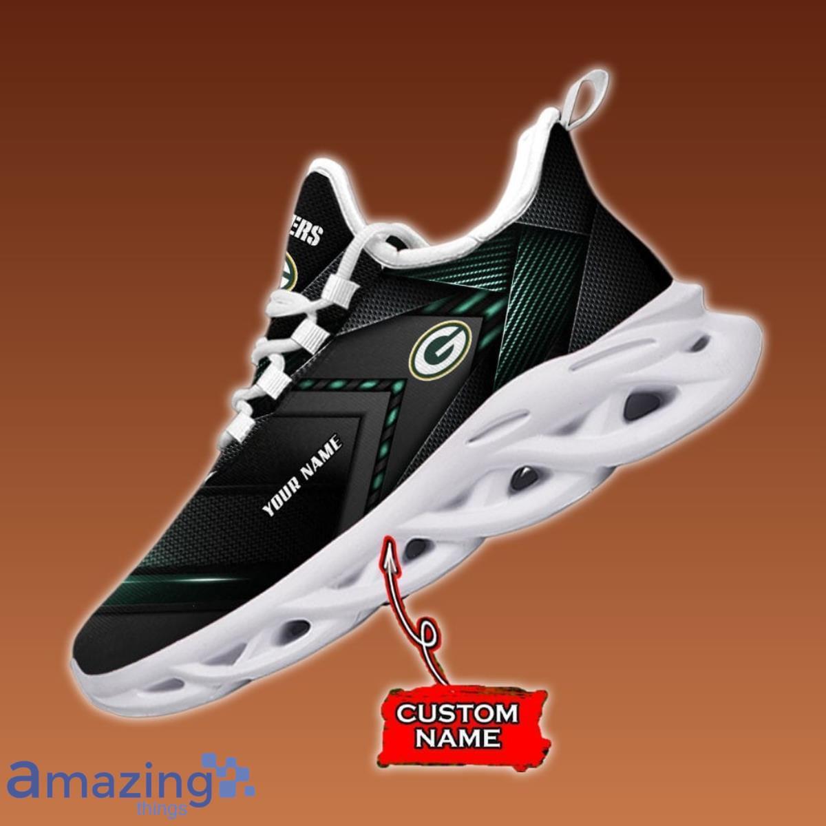 Custom Name Green Bay Packers Max Soul Shoes Style Gift For Men And Women Product Photo 1