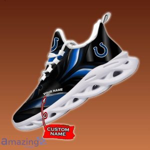 Custom Name Indianapolis Colts Max Soul Shoes Best Gift Product Photo 1
