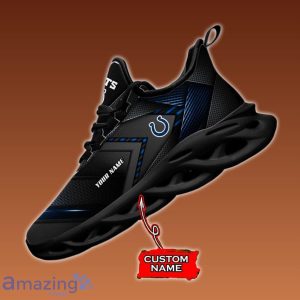 Custom Name Indianapolis Colts Max Soul Shoes Impressive Gift For Men Women image Custom Name Indianapolis Colts Max Soul Shoes Impressive Gift For Men Women Product Photo 2