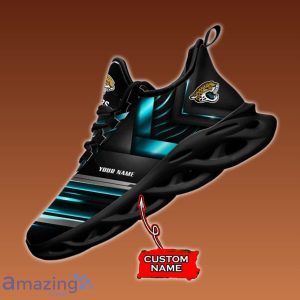 Custom Name Jacksonville Jaguars Max Soul Shoes Impressive Gift Product Photo 2