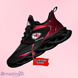 Custom Name Kansas City Chiefs Personalized Max Soul Shoes Product Photo 2
