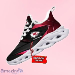Custom Name Kansas City Chiefs Personalized Max Soul Shoes Product Photo 1