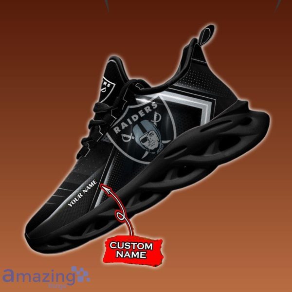 Custom Name Las Vegas Raiders Max Soul Shoes Style Gift For Men Women Product Photo 2