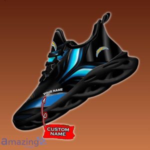 Custom Name Los Angeles Chargers Max Soul Shoes Impressive Gift For Men And Women Product Photo 2