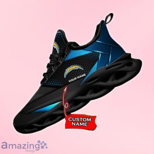 Custom Name Los Angeles Chargers Personalized Max Soul Shoes Style Gift Product Photo 2