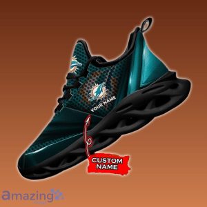Custom Name Miami Dolphins Personalized Max Soul Shoes image Custom Name Miami Dolphins Personalized Max Soul Shoes Product Photo 2