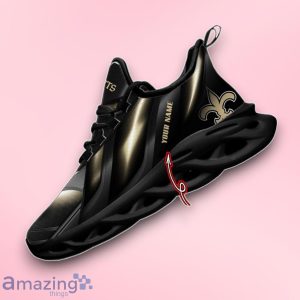Custom Name New Orleans Saints Personalized Max Soul Shoes Product Photo 2