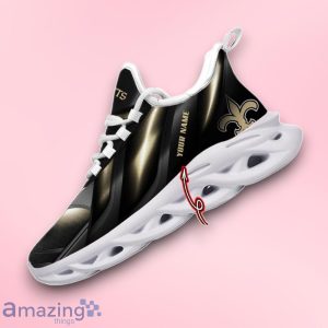 Custom Name New Orleans Saints Personalized Max Soul Shoes Product Photo 1