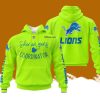 Custom Name NFL Detroit Lions Shenanigans Coordinator Hoodie 3D Printed Classic Style