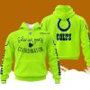 Custom Name NFL Indianapolis Colts Shenanigans Coordinator Hoodie 3D Printed Classic Style