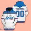 Custom Name Number Natural Light Beer Brand Hoodie