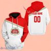 Custom Name Number Stella Artois Beer Brand Hoodie