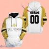 Custom Name Number The Patron Spirit Company Hoodie