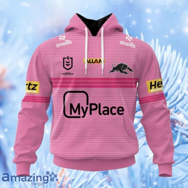 Nrl Penrith Panthers Personalized 2024 Away Kits Hoodie 3D All Over Print Attract Gift For Men And Women Product Photo 1